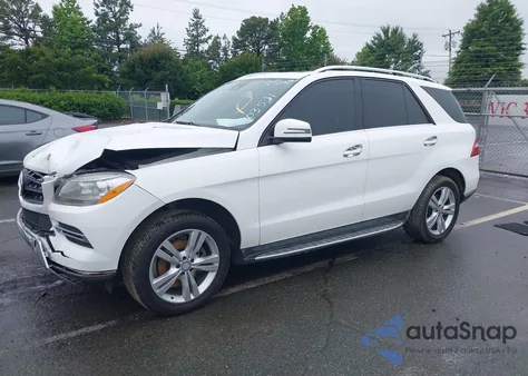 2015 Mercedes-Benz Ml 350 из США, поврежденный, VIN 4JGDA5JB4FA603561